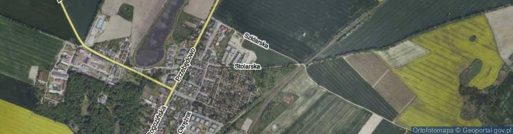 Zdjęcie satelitarne Stolarska ul.