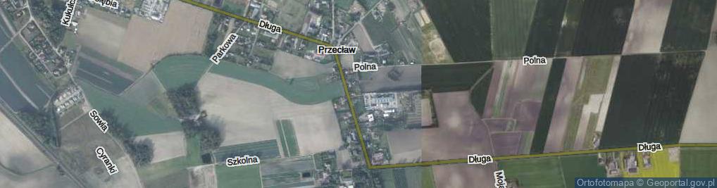 Zdjęcie satelitarne Strażacka ul.