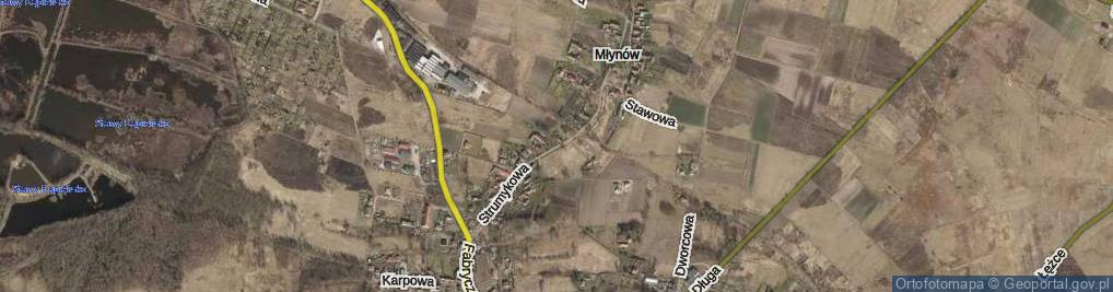 Zdjęcie satelitarne Strumykowa ul.