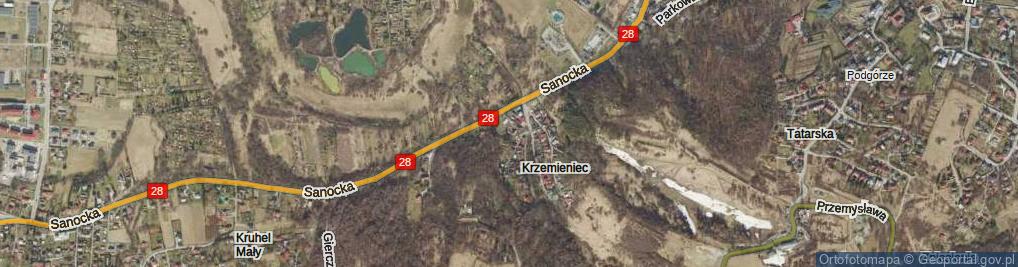 Zdjęcie satelitarne Studzienna ul.