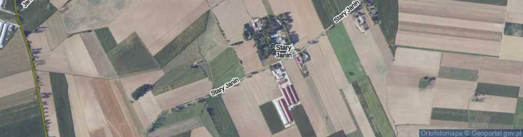 Zdjęcie satelitarne Stary Janin ul.