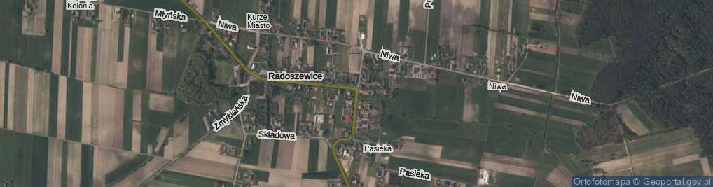 Zdjęcie satelitarne Starowiejska ul.