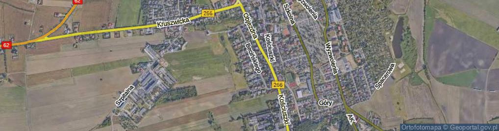Zdjęcie satelitarne Stachury Edwarda ul.