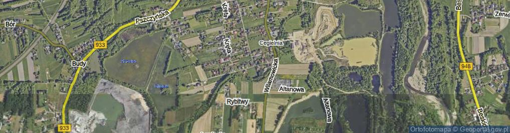 Zdjęcie satelitarne Stawowa ul.