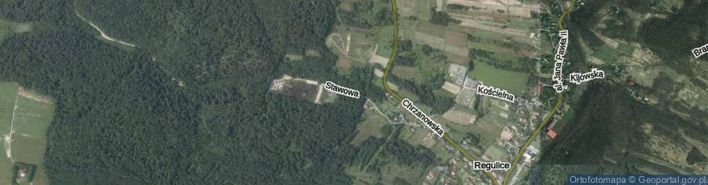 Zdjęcie satelitarne Stawowa ul.