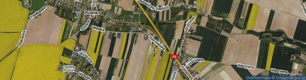 Zdjęcie satelitarne Starowiejska ul.