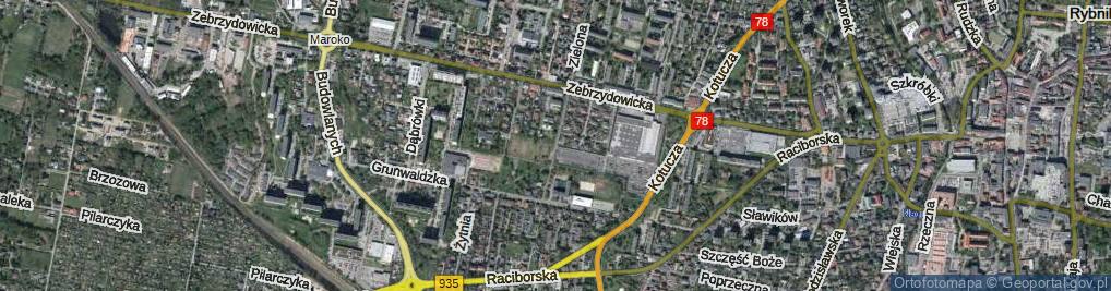 Zdjęcie satelitarne Stalmacha Pawła ul.