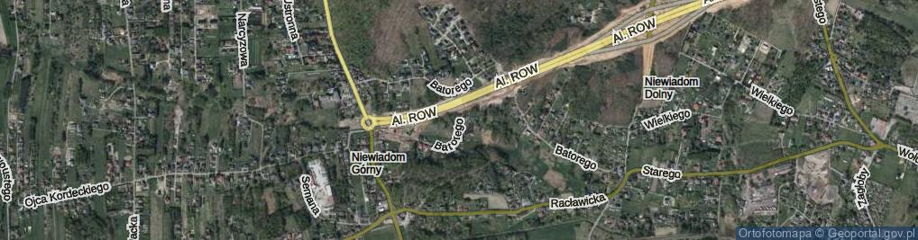 Zdjęcie satelitarne Stefana Batorego ul.