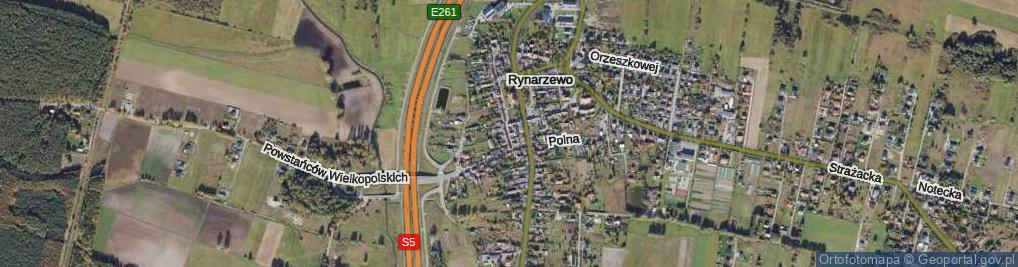 Zdjęcie satelitarne Stolarska ul.