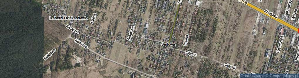 Zdjęcie satelitarne Strzelecka ul.