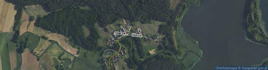 Zdjęcie satelitarne Stacze ul.