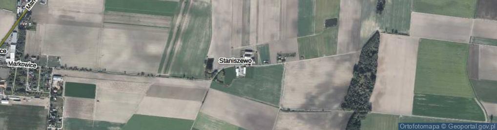 Zdjęcie satelitarne Staniszewo ul.