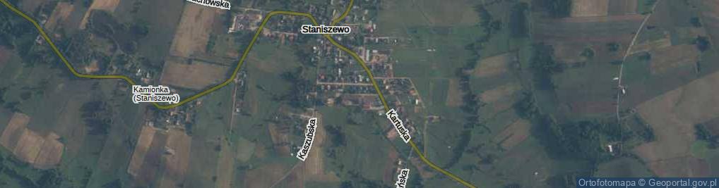 Zdjęcie satelitarne Staniszewo ul.