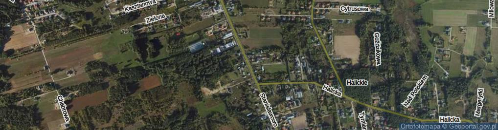 Zdjęcie satelitarne Stanisławowo ul.