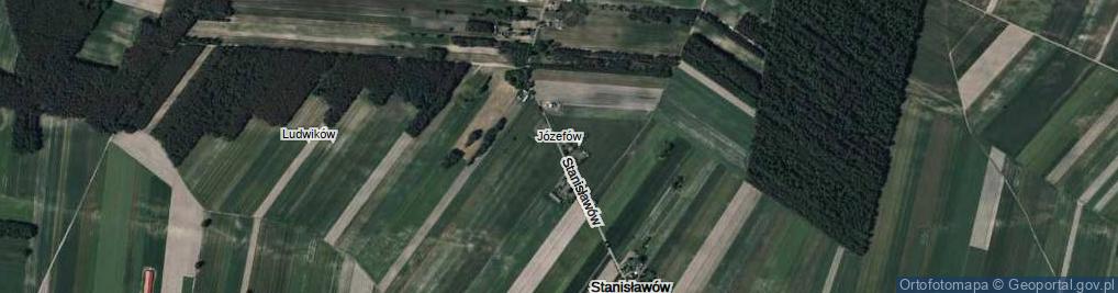 Zdjęcie satelitarne Stanisławów ul.