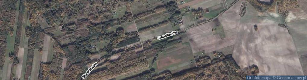 Zdjęcie satelitarne Stanisławów ul.