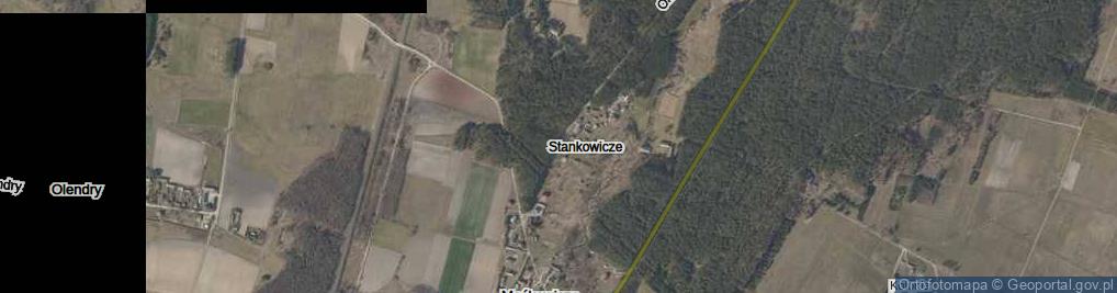 Zdjęcie satelitarne Stankowicze ul.