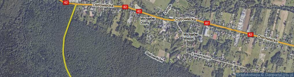 Zdjęcie satelitarne Stalowników ul.