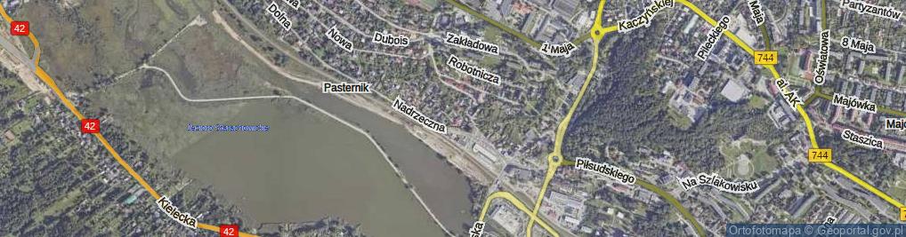 Zdjęcie satelitarne Stawowa ul.