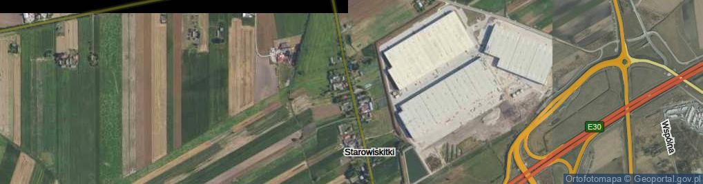 Zdjęcie satelitarne Starowiskitki ul.