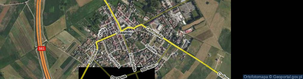 Zdjęcie satelitarne Steczkowskiego Stanisława, płk. ul.