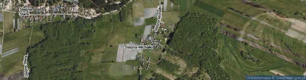 Zdjęcie satelitarne Stepna-Michałki ul.
