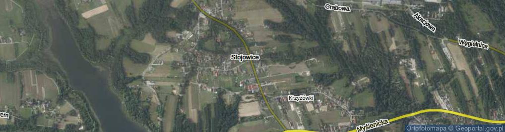 Zdjęcie satelitarne Stojowice ul.