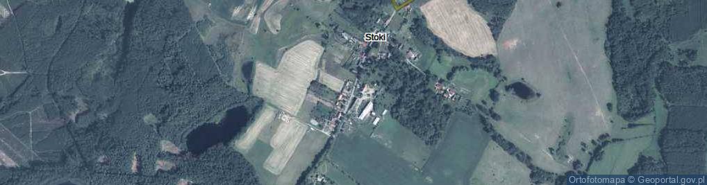 Zdjęcie satelitarne Stoki ul.
