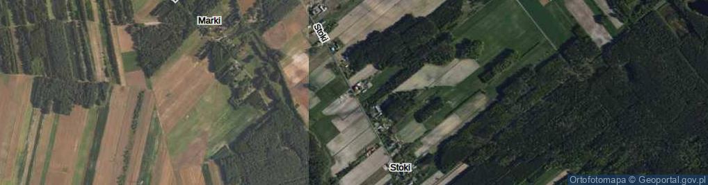 Zdjęcie satelitarne Stoki ul.