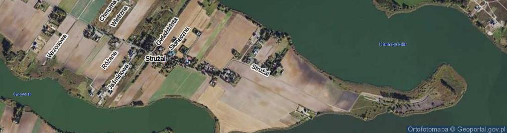 Zdjęcie satelitarne Strużal ul.