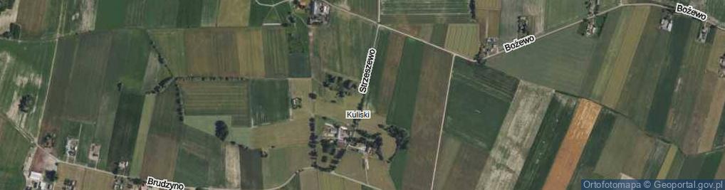 Zdjęcie satelitarne Strzeszewo ul.