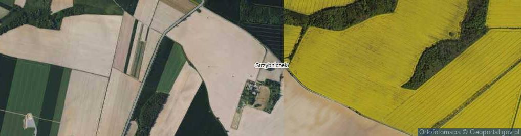 Zdjęcie satelitarne Strzybniczek ul.