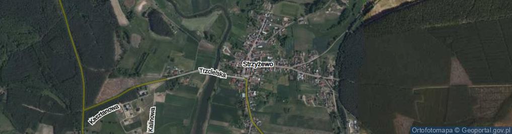 Zdjęcie satelitarne Strzyżewo ul.