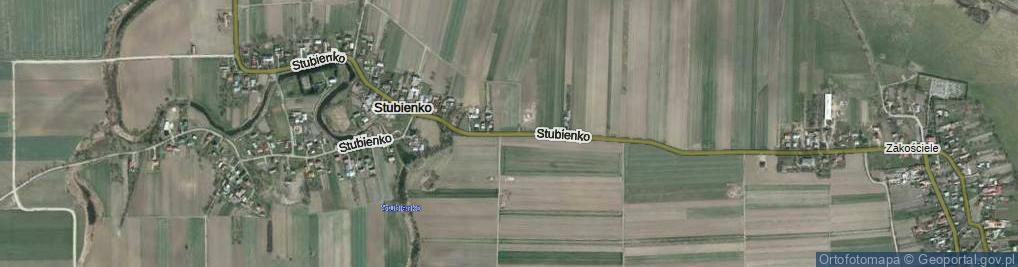 Zdjęcie satelitarne Stubienko ul.