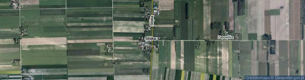 Zdjęcie satelitarne Stójka ul.