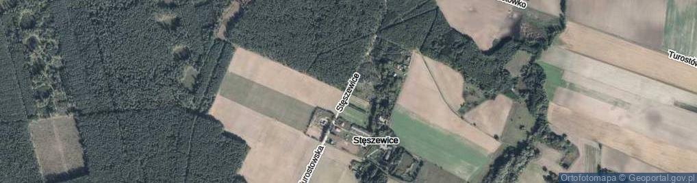 Zdjęcie satelitarne Stęszewice ul.