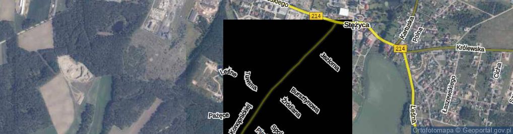 Zdjęcie satelitarne Stolema ul.