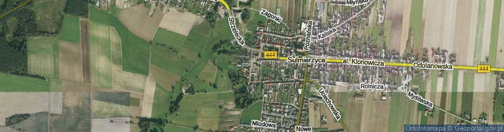 Zdjęcie satelitarne Starokościelna ul.