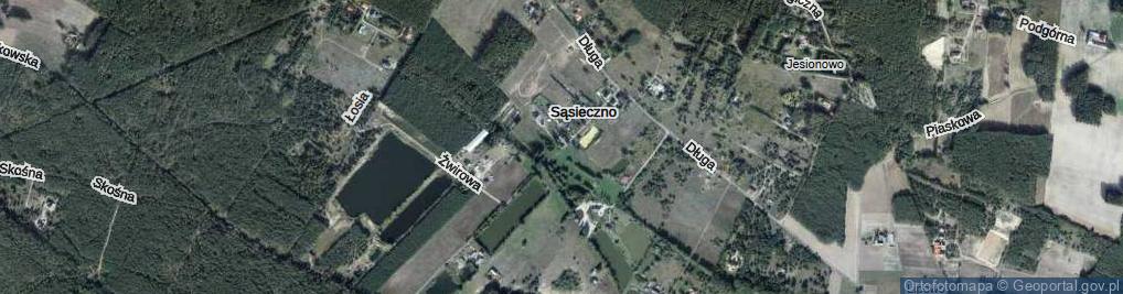 Zdjęcie satelitarne Stokrotki ul.