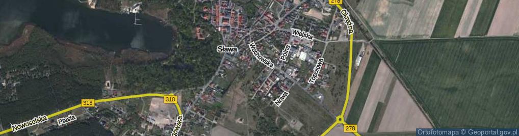 Zdjęcie satelitarne Stara ul.