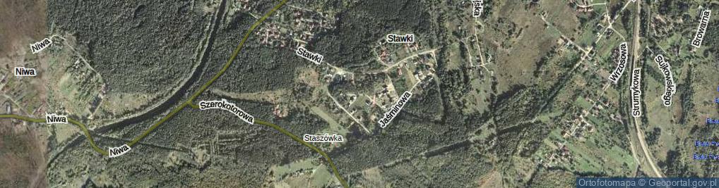 Zdjęcie satelitarne Storczyków ul.
