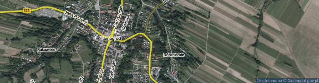 Zdjęcie satelitarne Stroma ul.