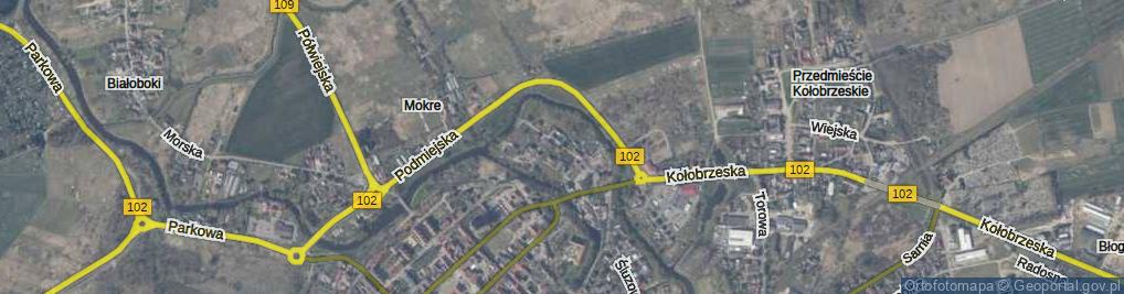 Zdjęcie satelitarne Strumykowa ul.