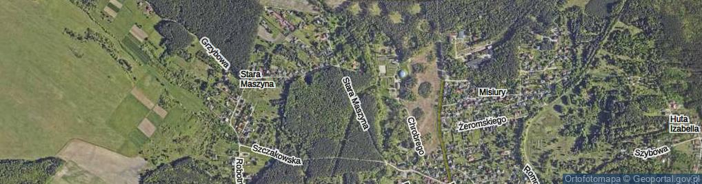 Zdjęcie satelitarne Stara Maszyna ul.