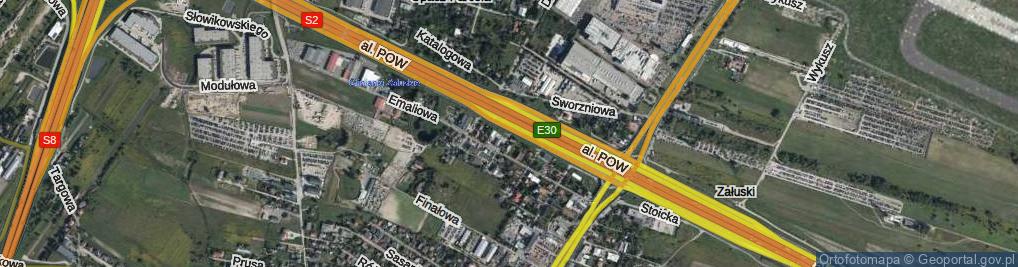 Zdjęcie satelitarne Struga Andrzeja ul.