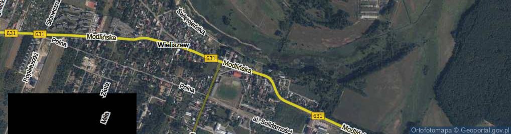 Zdjęcie satelitarne Storczyków ul.