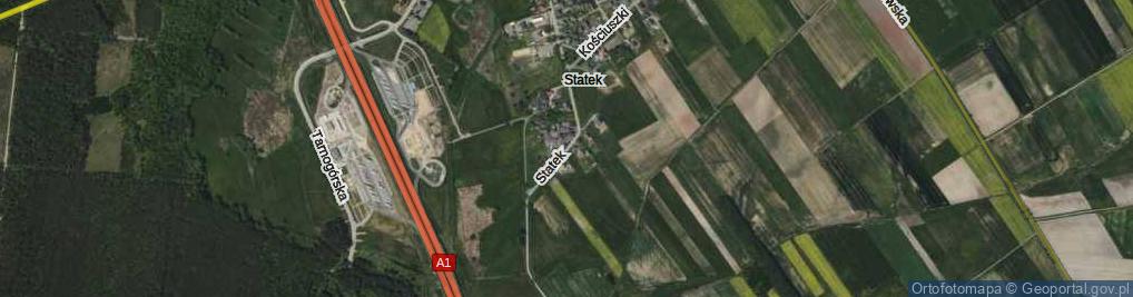 Zdjęcie satelitarne Statek ul.