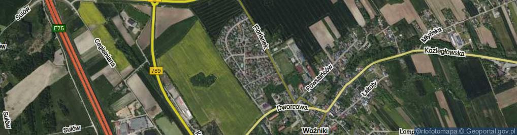 Zdjęcie satelitarne Strzelców ul.