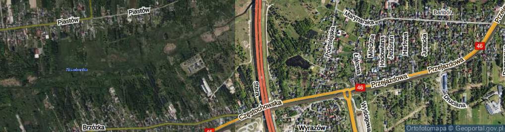 Zdjęcie satelitarne Stara ul.