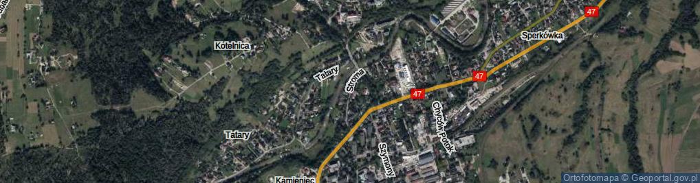 Zdjęcie satelitarne Stroma ul.